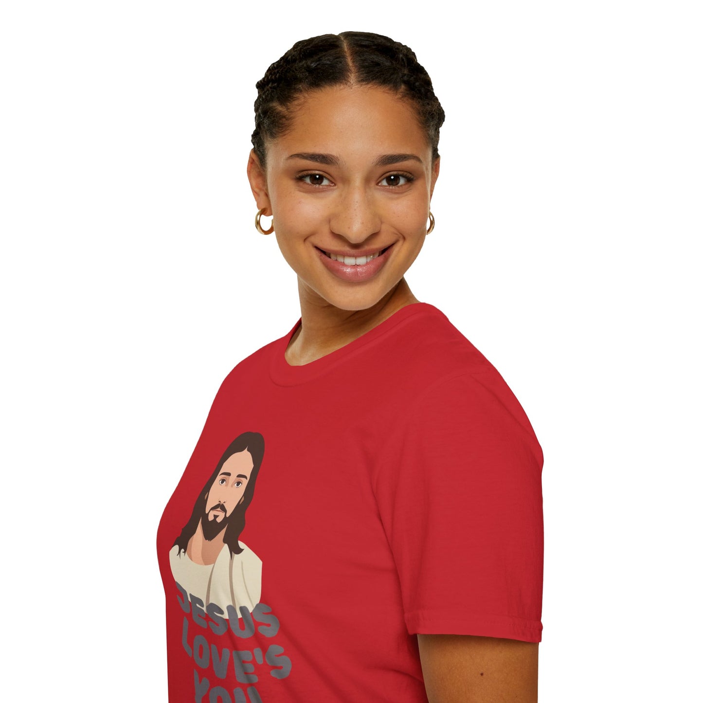 Jesus Loves You T-Shirt — Christian Faith Tee with Loving Message