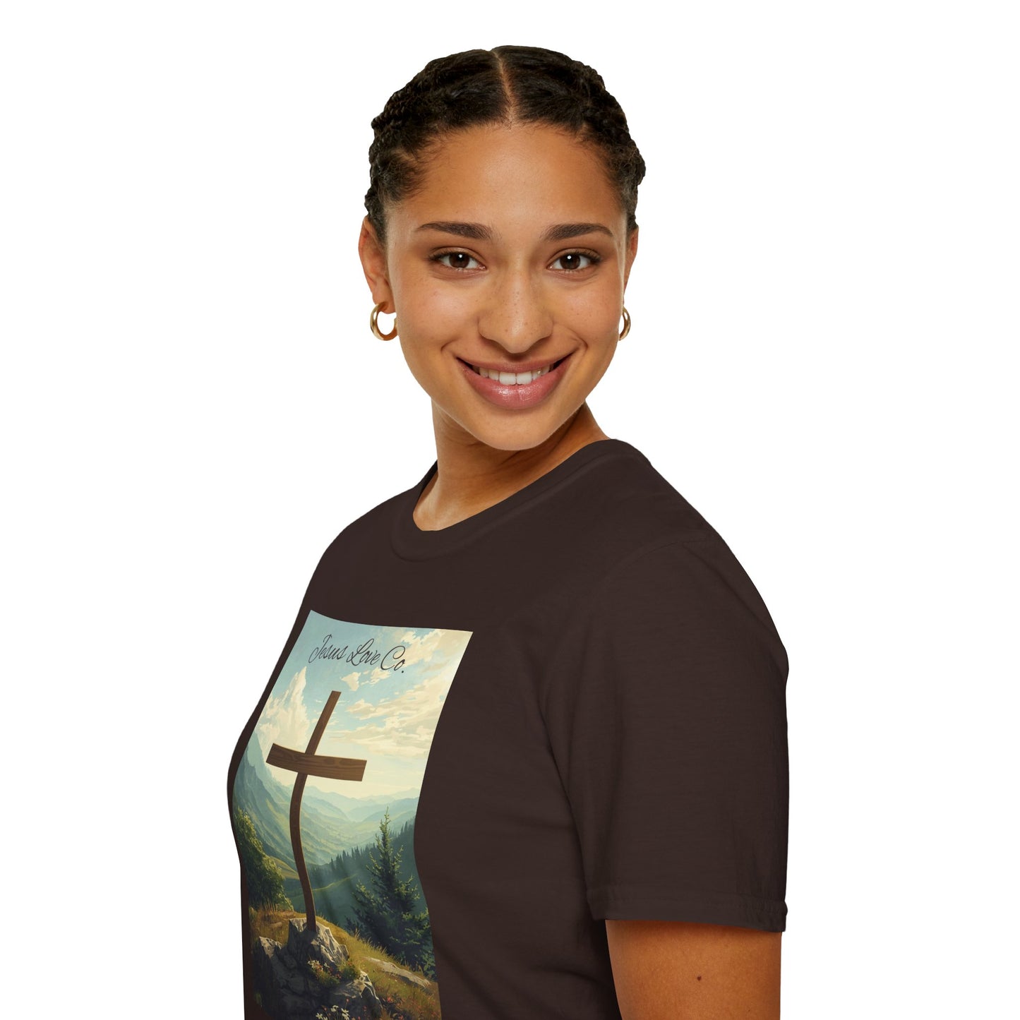 Beautiful Cross in Nature T-Shirt — Stand In His Love