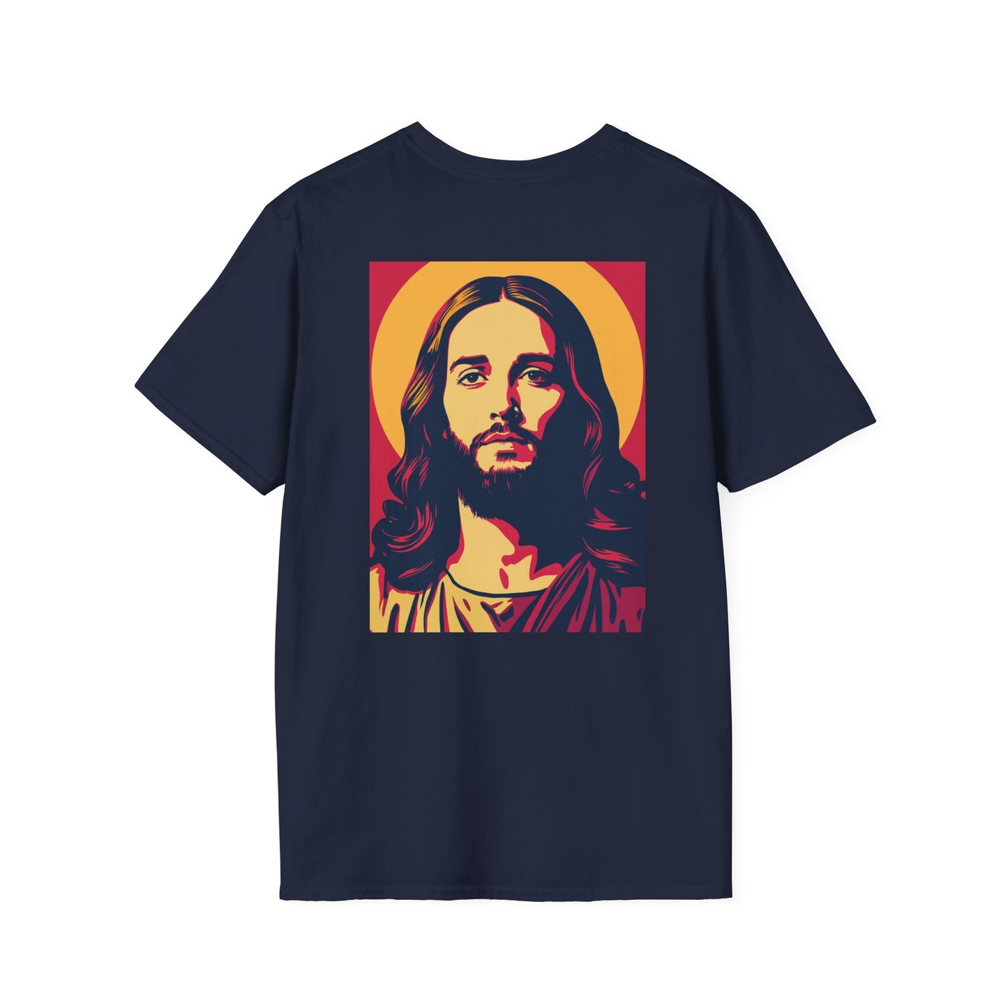 Spread Jesus Graphic T-Shirt — Retro Halo Christian Faith Tee