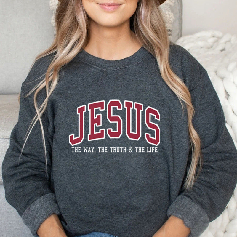 Jesus Is The Way crew neck