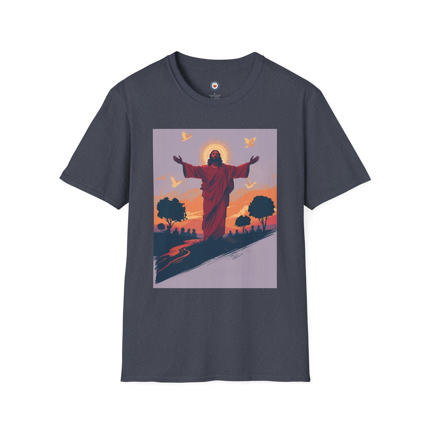 Christian Jesus Resurrection T-Shirt — Sunrise Savior Graphic Tee
