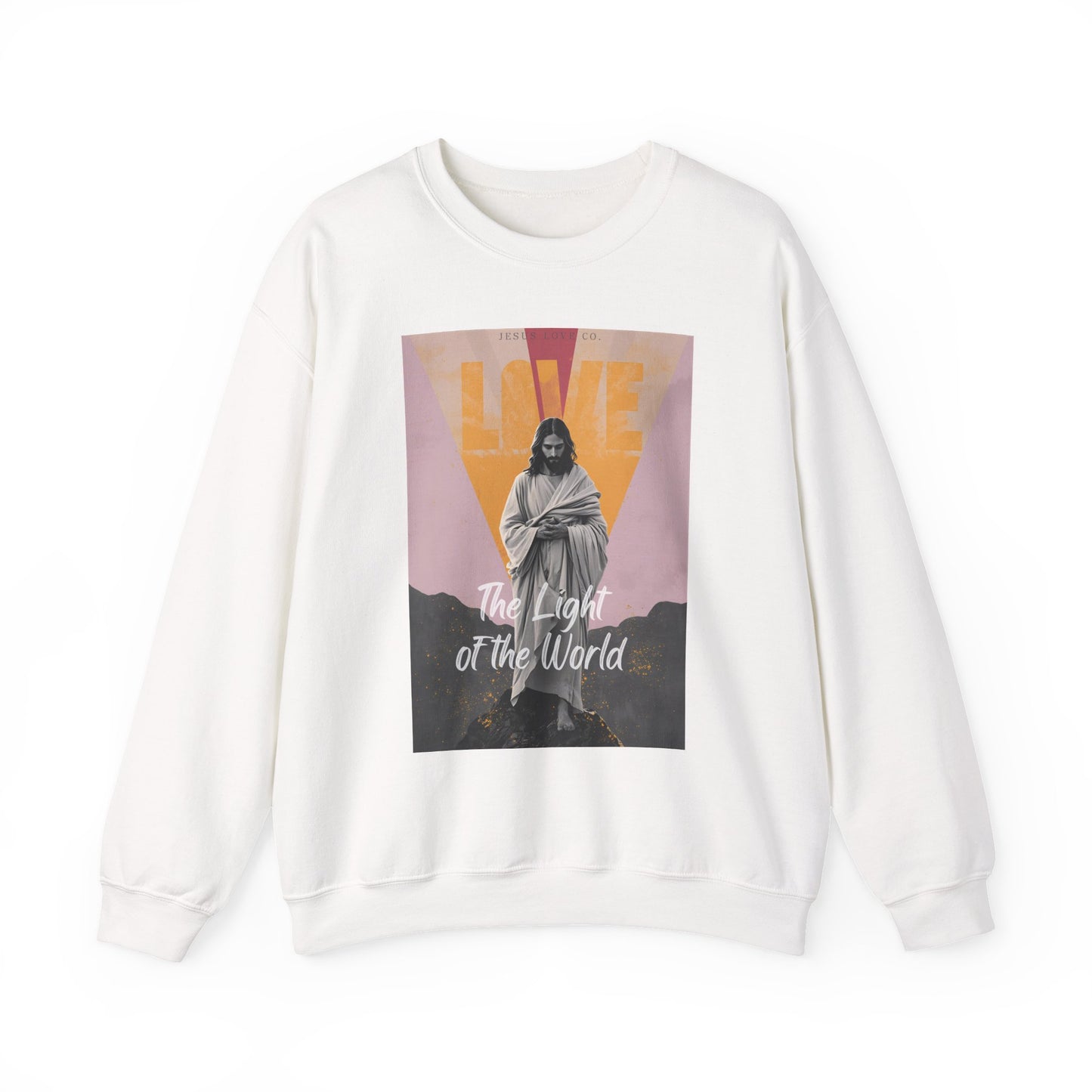 Light of the World Jesus Faith Sweatshirt