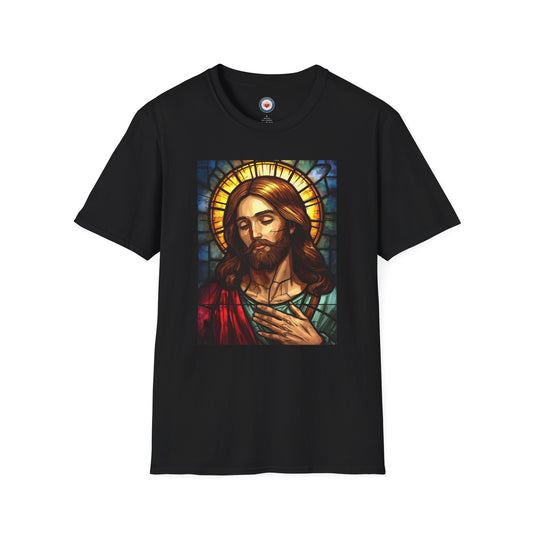 Jesus Stained Glass T-Shirt