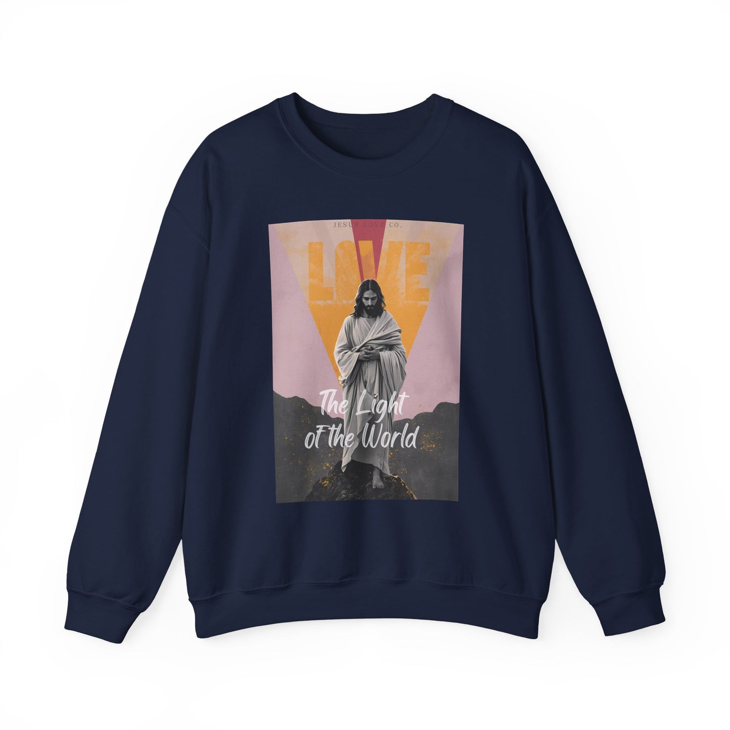 Light of the World Jesus Faith Sweatshirt