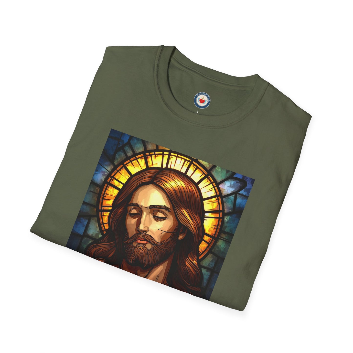Jesus Stained Glass T-Shirt
