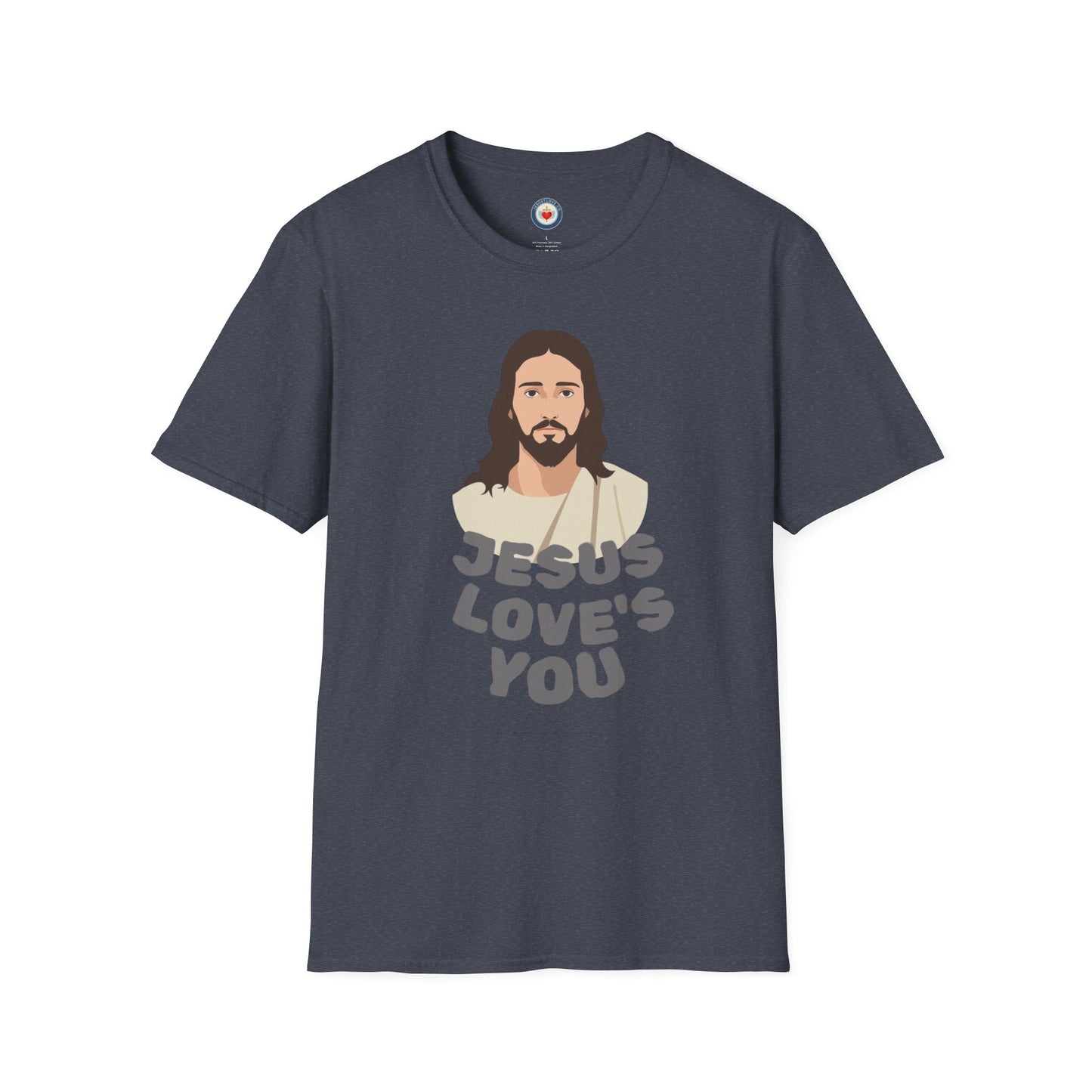 Jesus Loves You T-Shirt — Christian Faith Tee with Loving Message