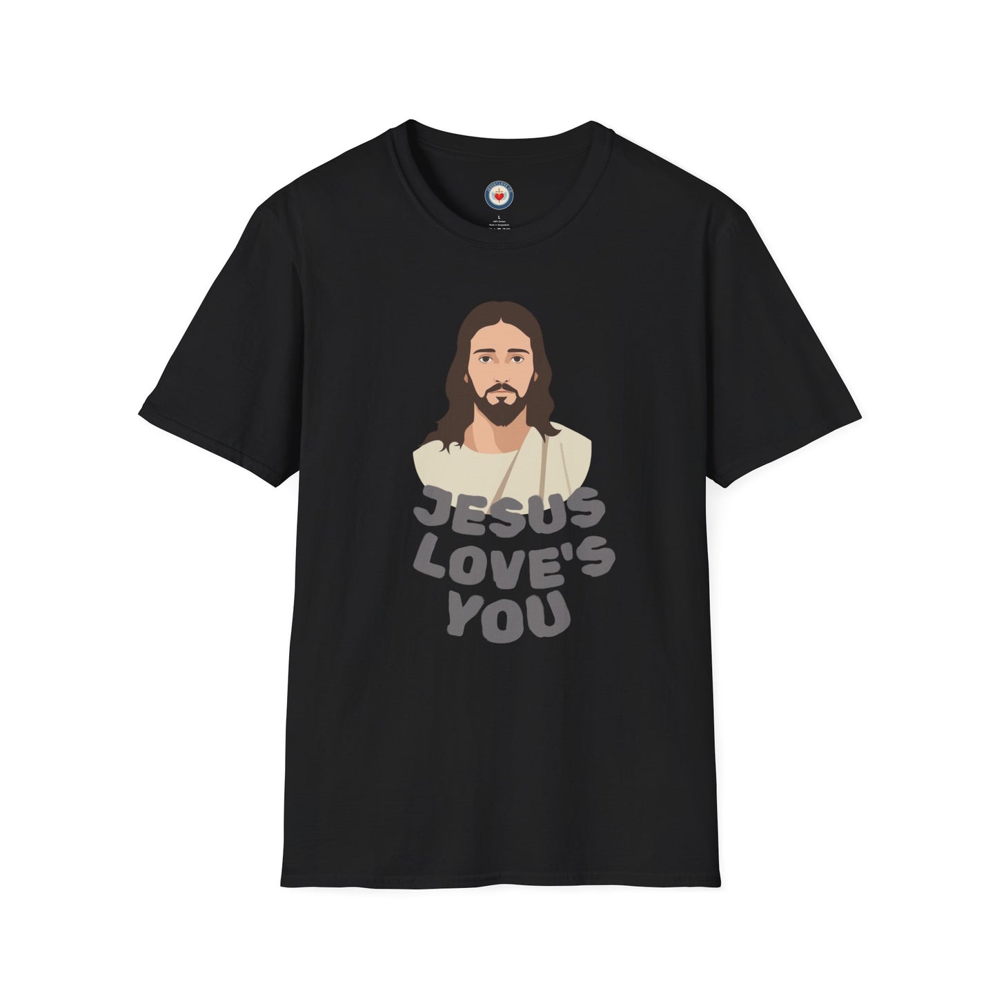 Jesus Loves You T-Shirt — Christian Faith Tee with Loving Message