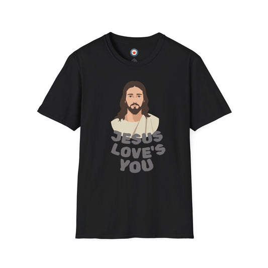 Jesus Loves You T-Shirt — Christian Faith Tee with Loving Message