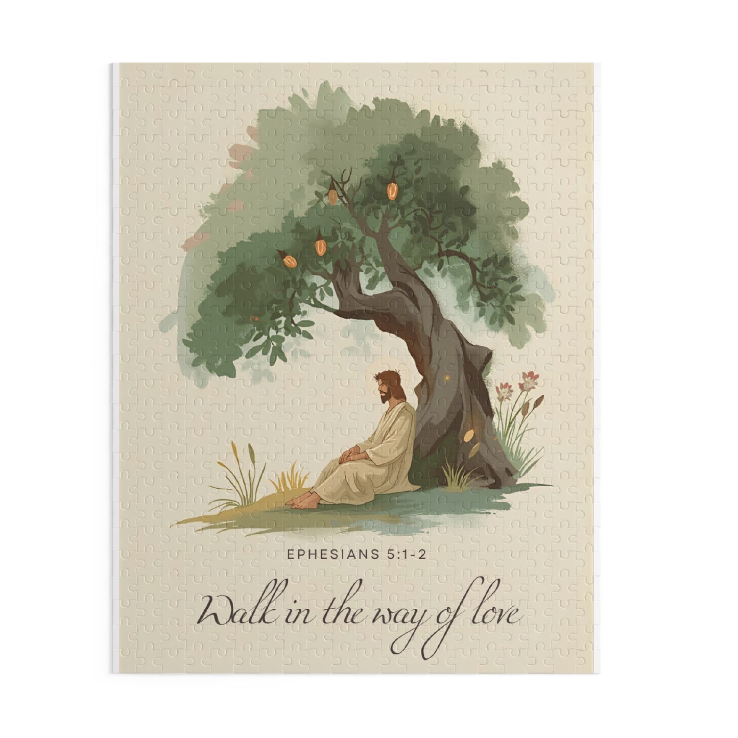 Christian Puzzle — "Walk in the Way of Love" (Ephesians 5:1-2)