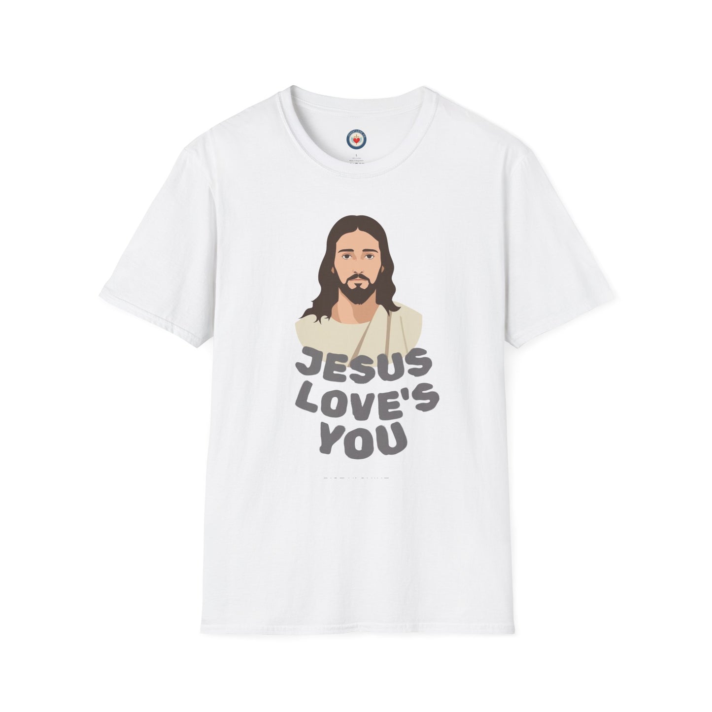 Jesus Loves You T-Shirt — Christian Faith Tee with Loving Message