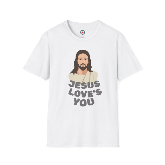 Jesus Loves You T-Shirt — Christian Faith Tee with Loving Message