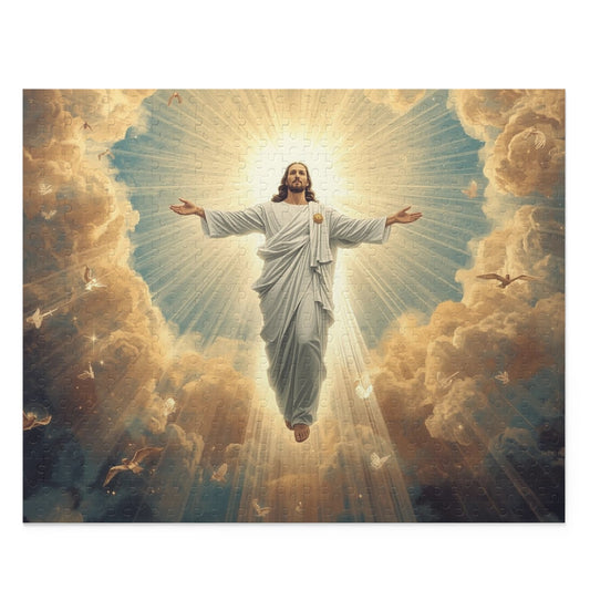 Religious Puzzle — Ascending Jesus Jigsaw 500 pieces