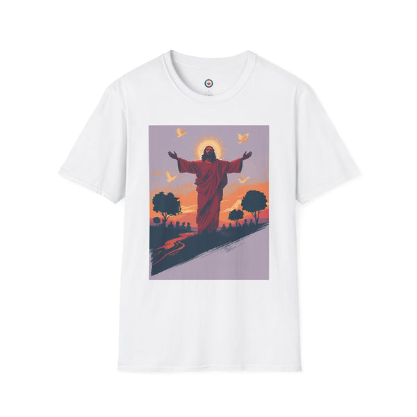 Christian Jesus Resurrection T-Shirt — Sunrise Savior Graphic Tee