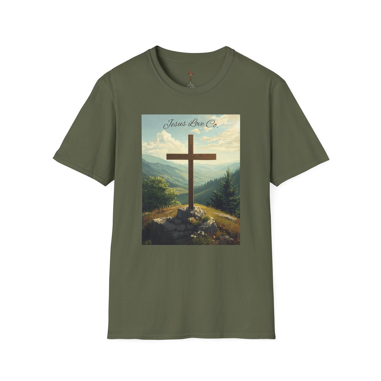 Beautiful Cross in Nature T-Shirt — Stand In His Love