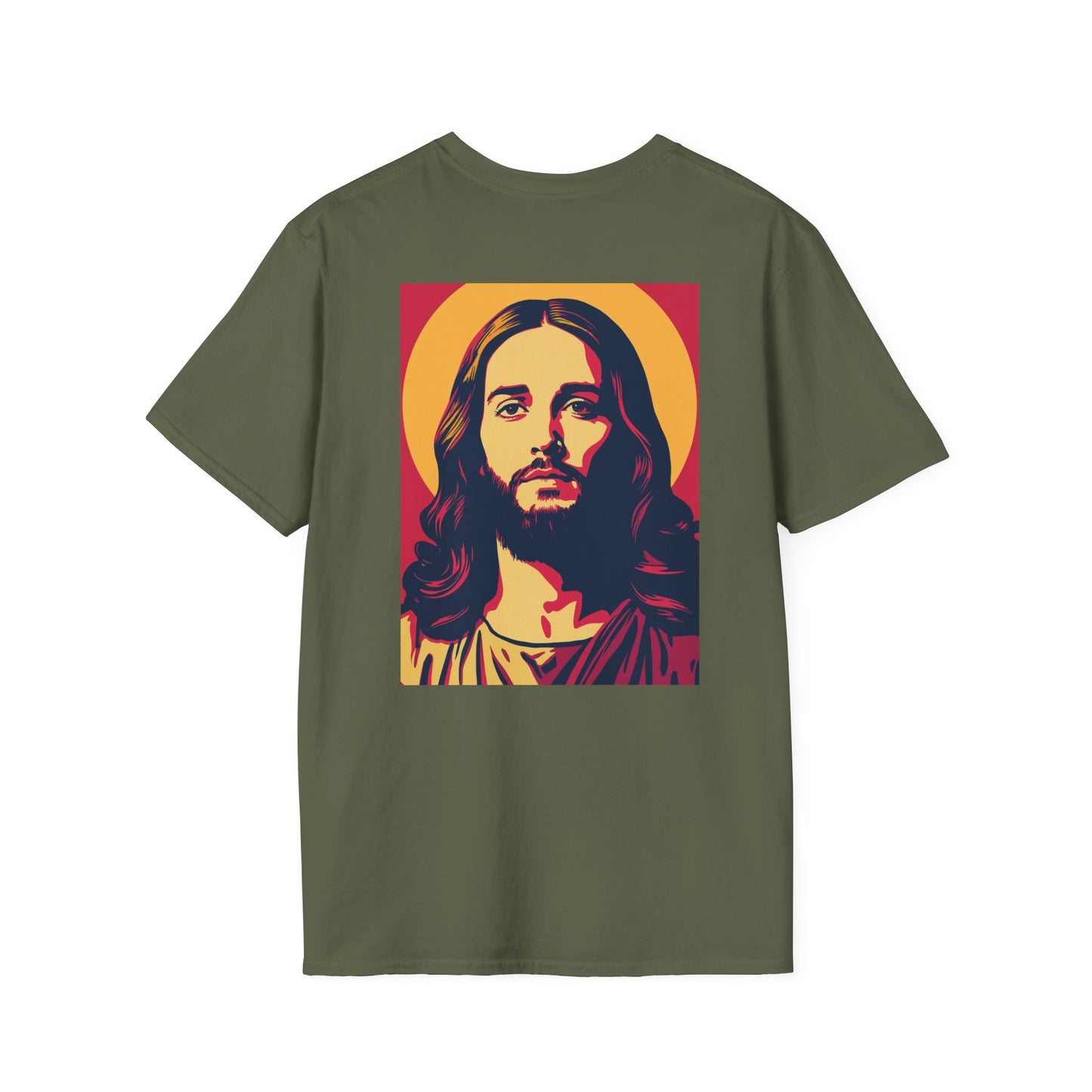 Spread Jesus Graphic T-Shirt — Retro Halo Christian Faith Tee