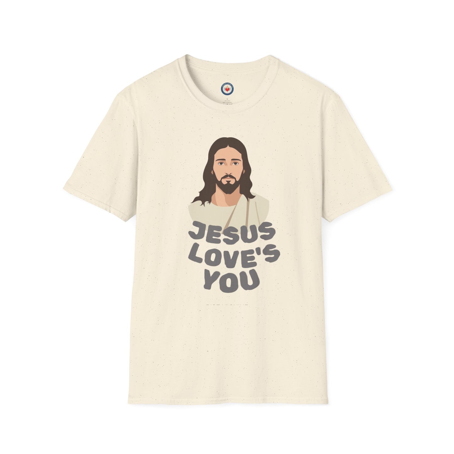 Jesus Loves You T-Shirt — Christian Faith Tee with Loving Message