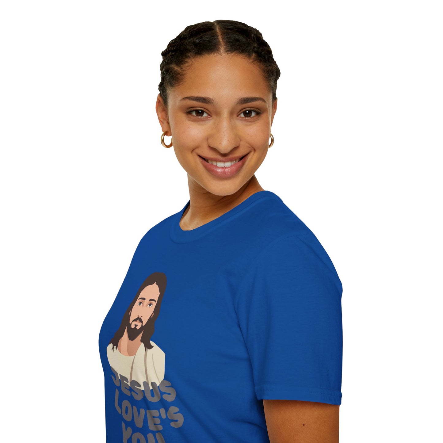 Jesus Loves You T-Shirt — Christian Faith Tee with Loving Message