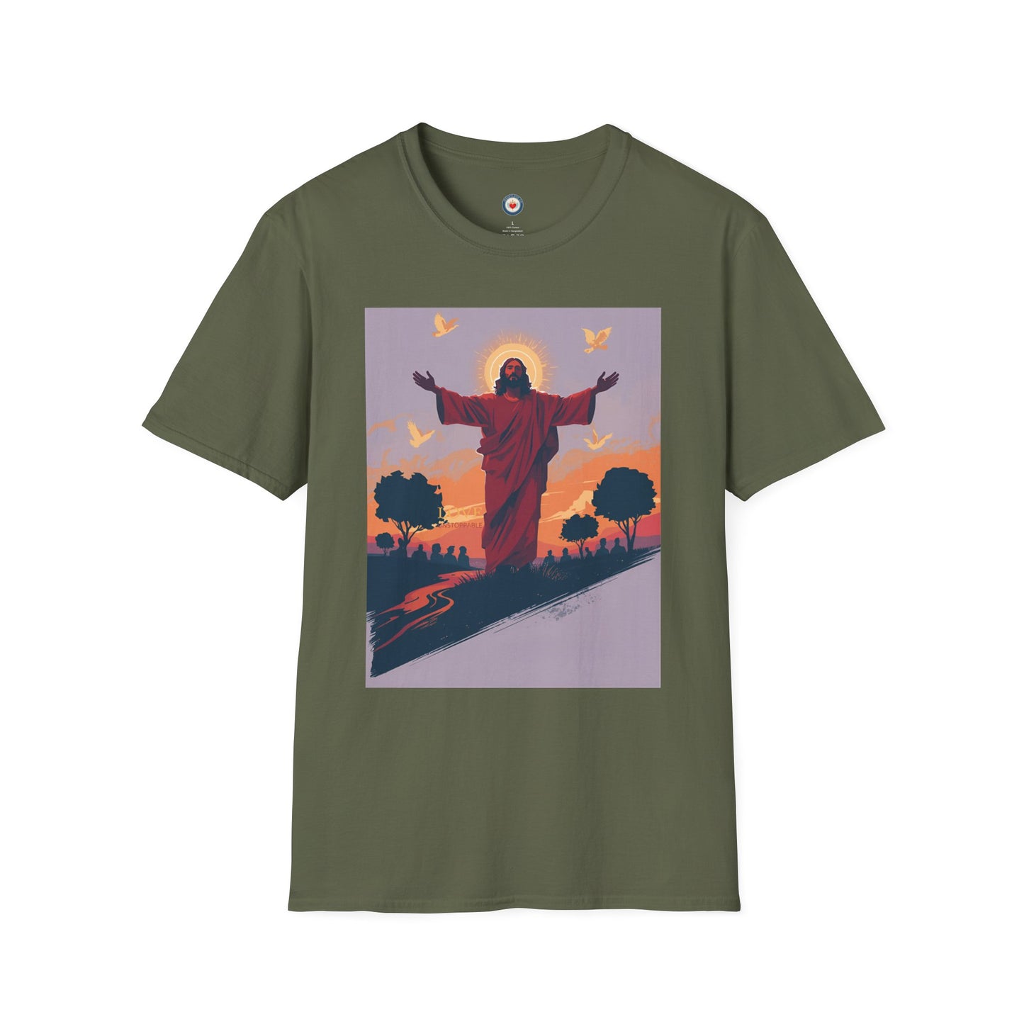 Christian Jesus Resurrection T-Shirt — Sunrise Savior Graphic Tee