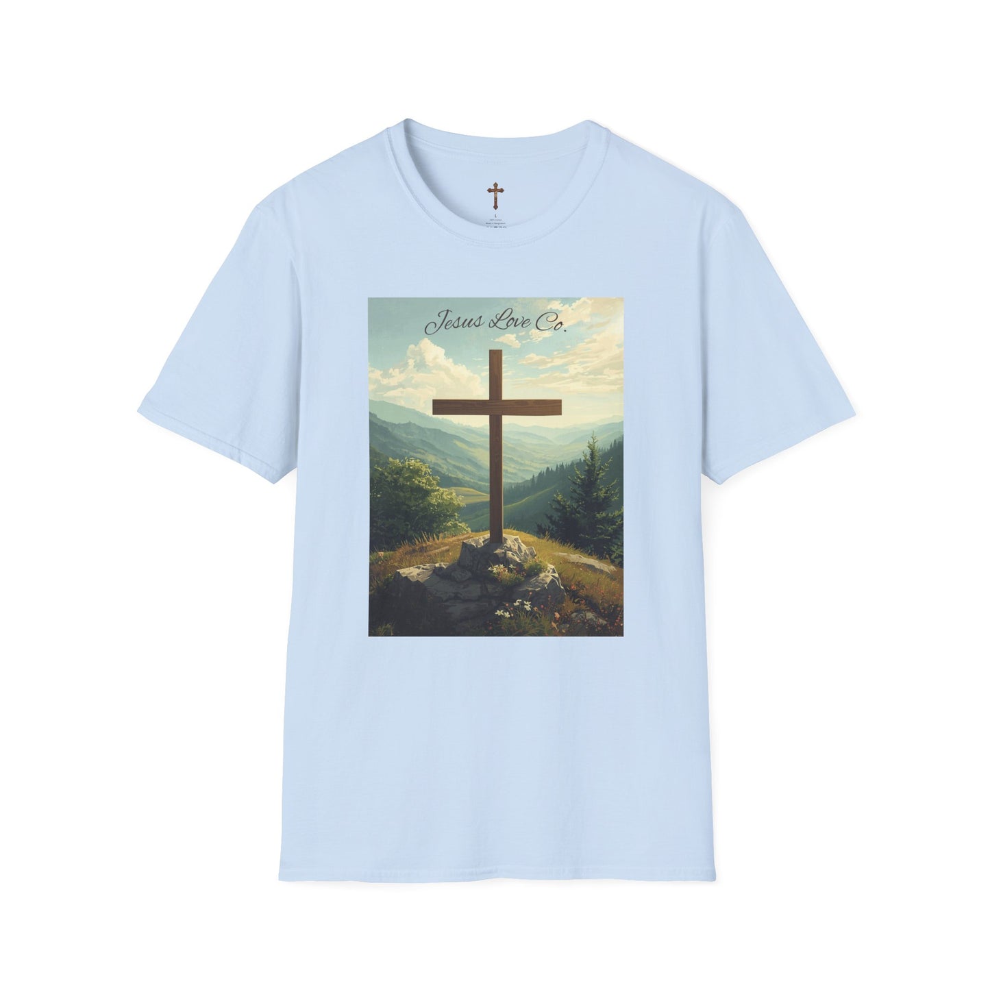Beautiful Cross in Nature T-Shirt — Stand In His Love