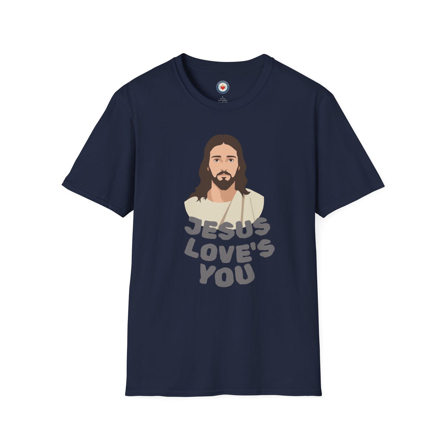 Jesus Loves You T-Shirt — Christian Faith Tee with Loving Message