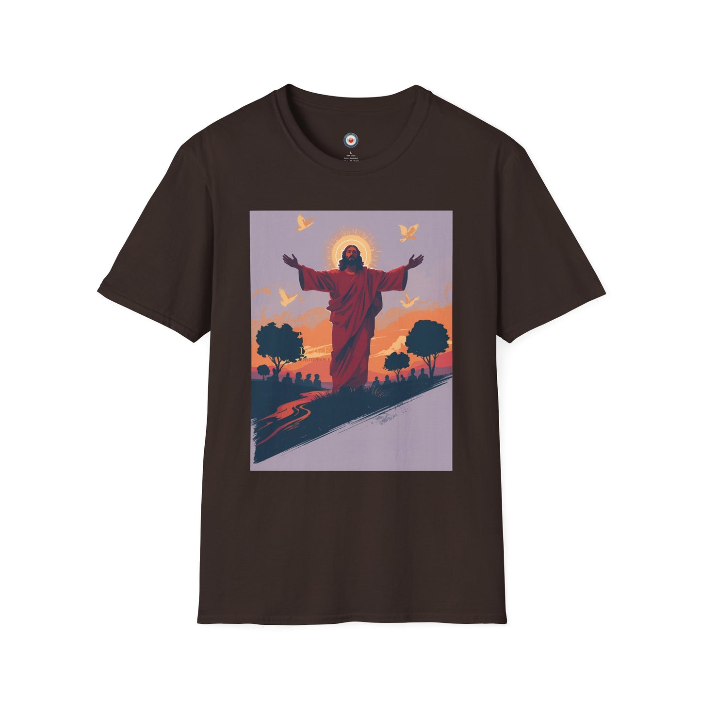 Christian Jesus Resurrection T-Shirt — Sunrise Savior Graphic Tee