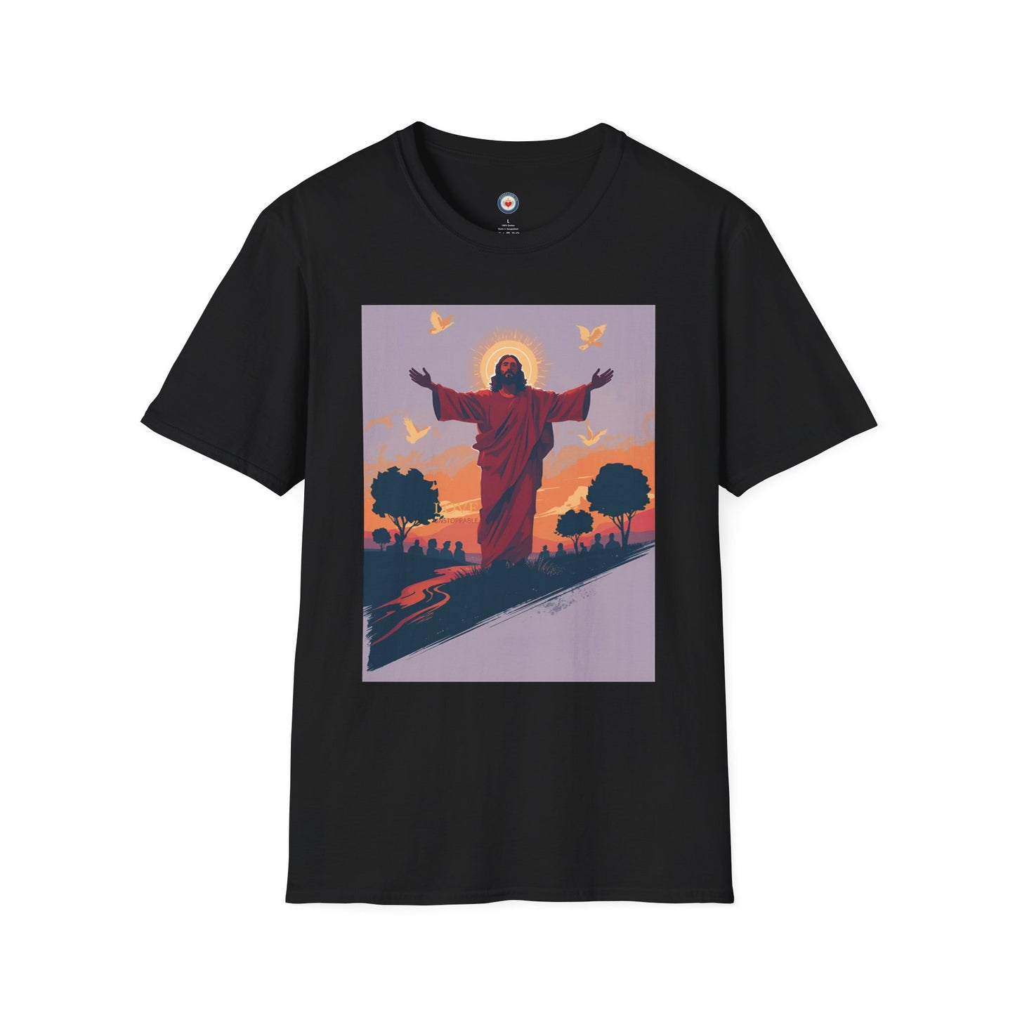 Christian Jesus Resurrection T-Shirt — Sunrise Savior Graphic Tee