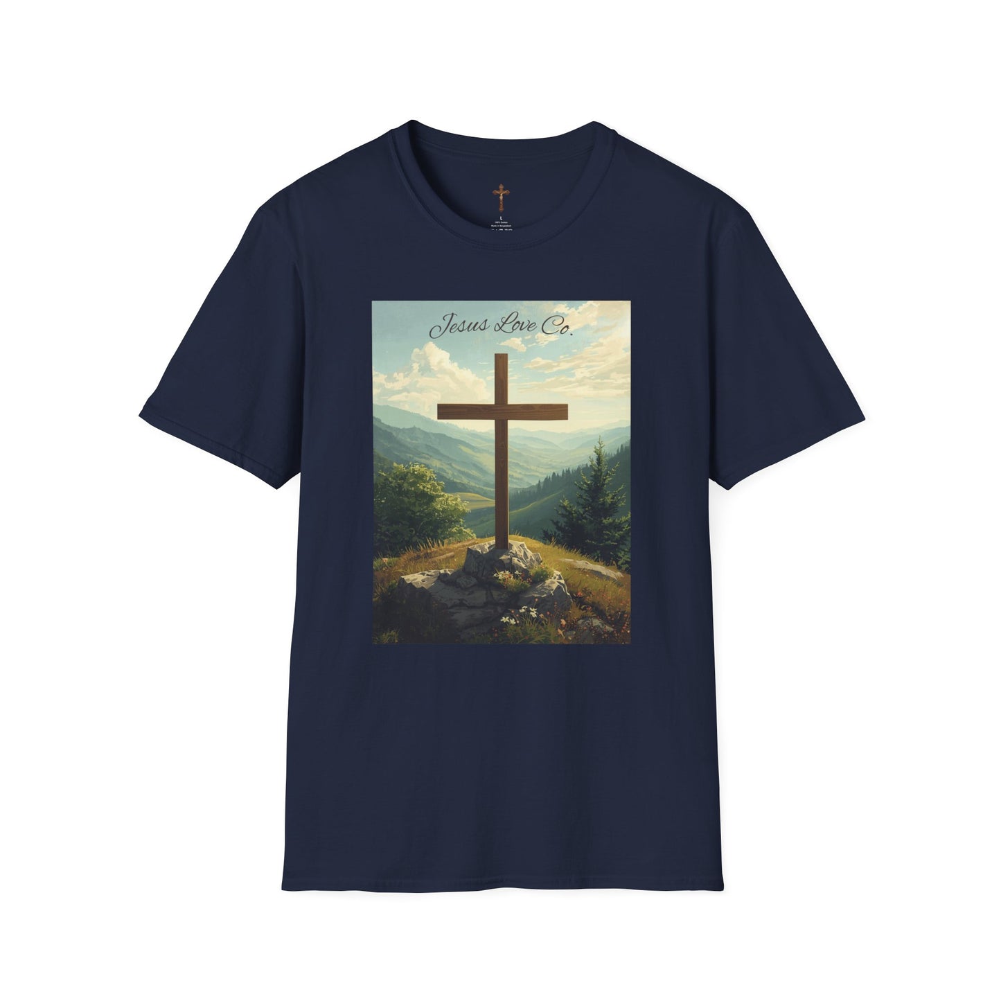 Beautiful Cross in Nature T-Shirt — Stand In His Love