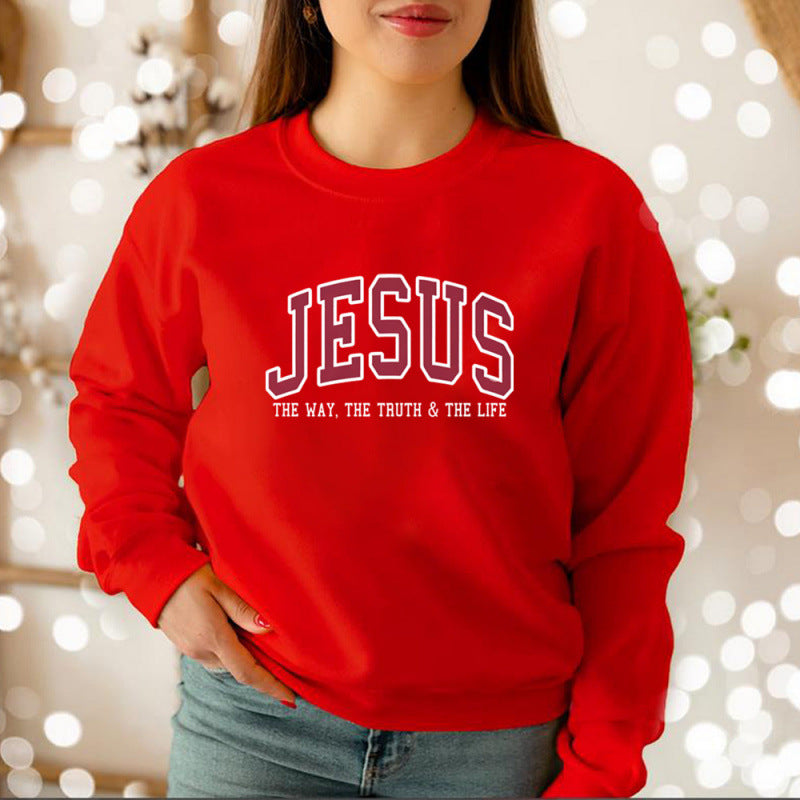 Jesus Is The Way crew neck