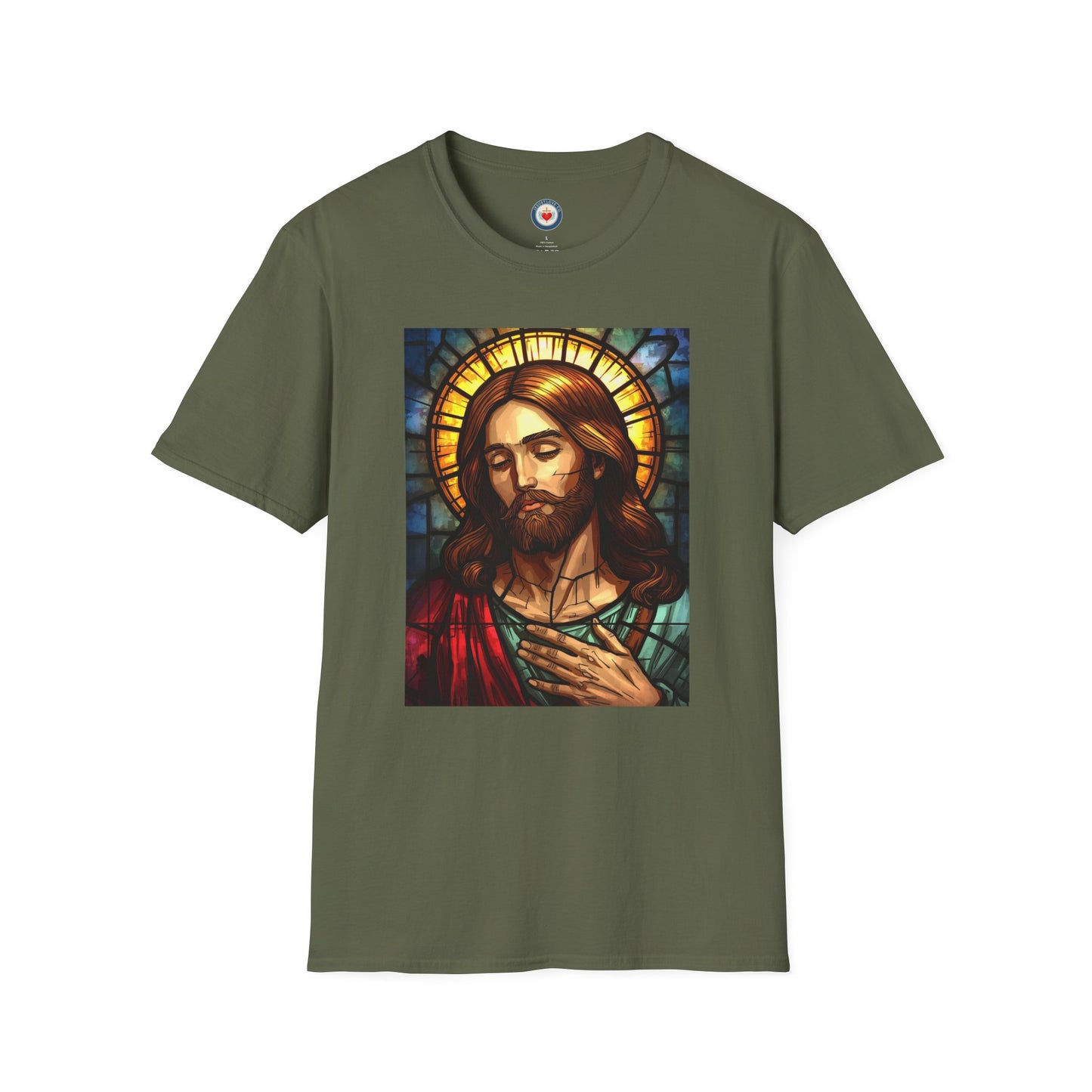 Jesus Stained Glass T-Shirt