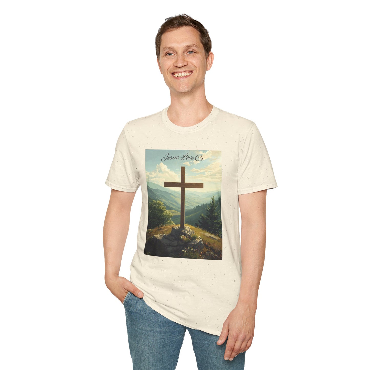 Beautiful Cross in Nature T-Shirt — Stand In His Love