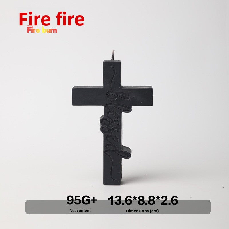 Handmade Cross Low Temperature Scented Candle
