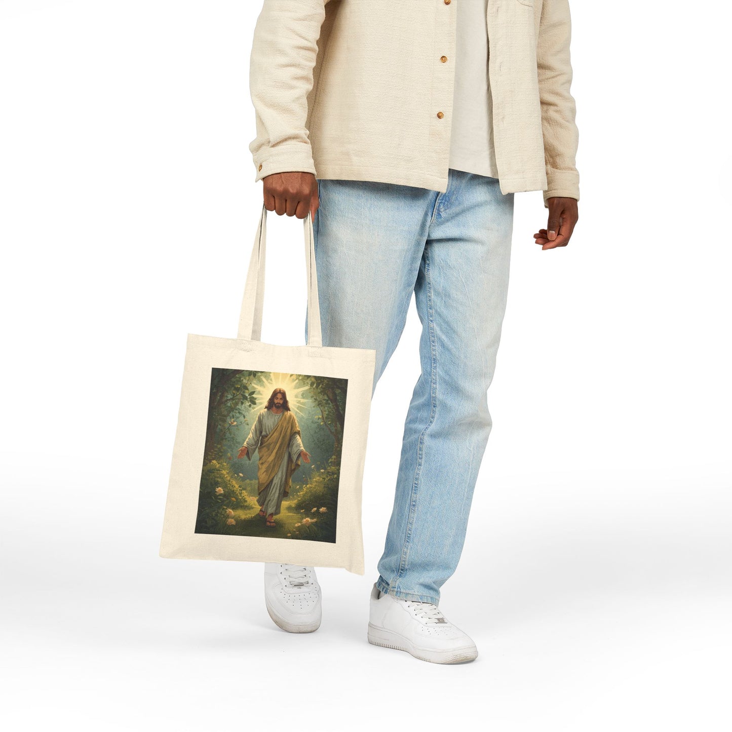 Jesus Tote Bag — Christian Canvas Tote