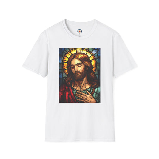 Jesus Stained Glass T-Shirt
