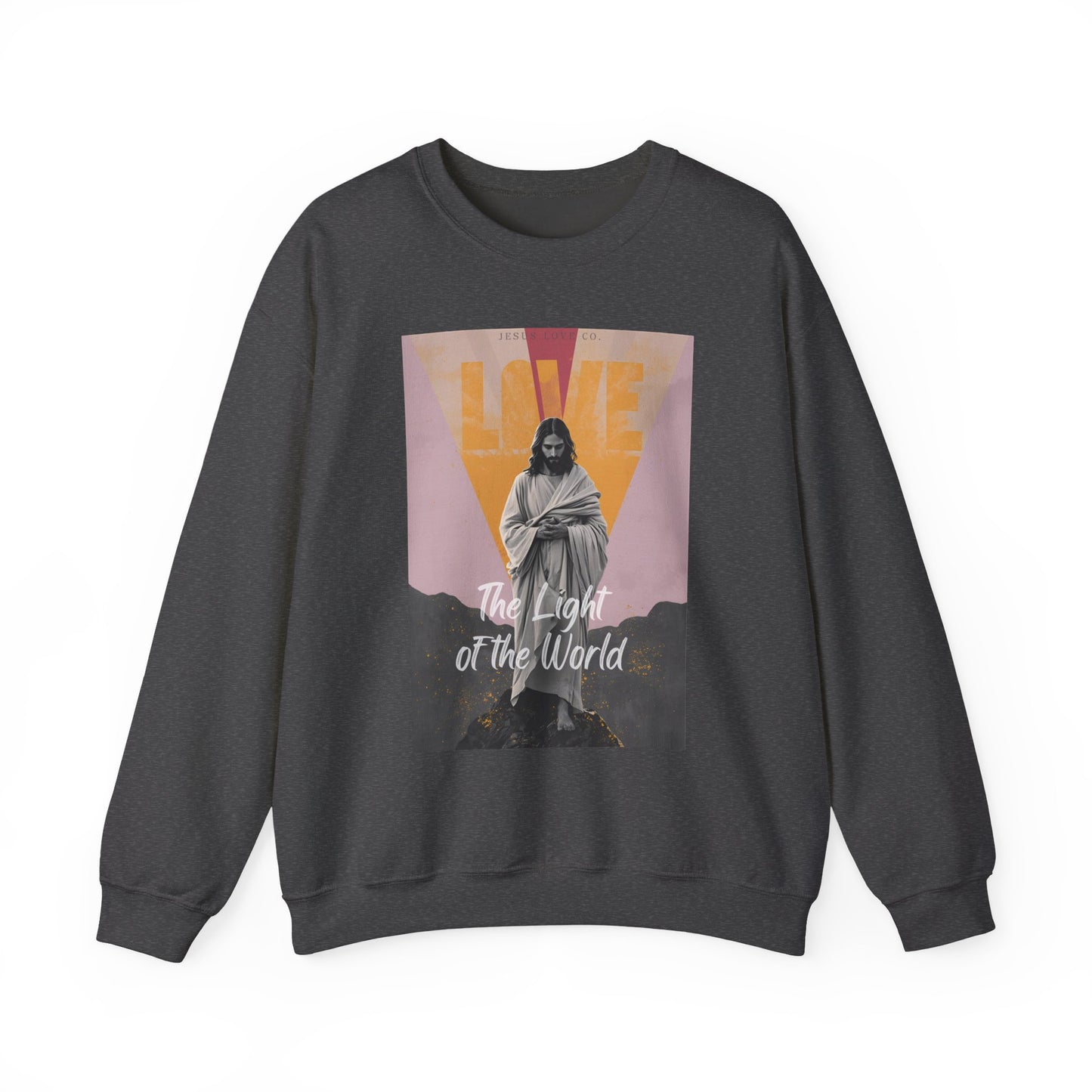 Light of the World Jesus Faith Sweatshirt