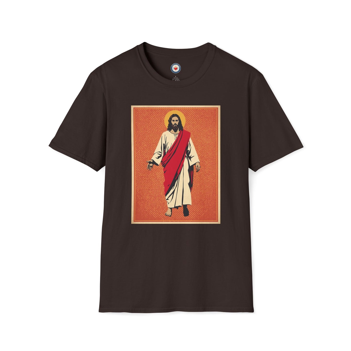 Jesus Pop Art T-Shirt — Colorful Faith Graphic Tee