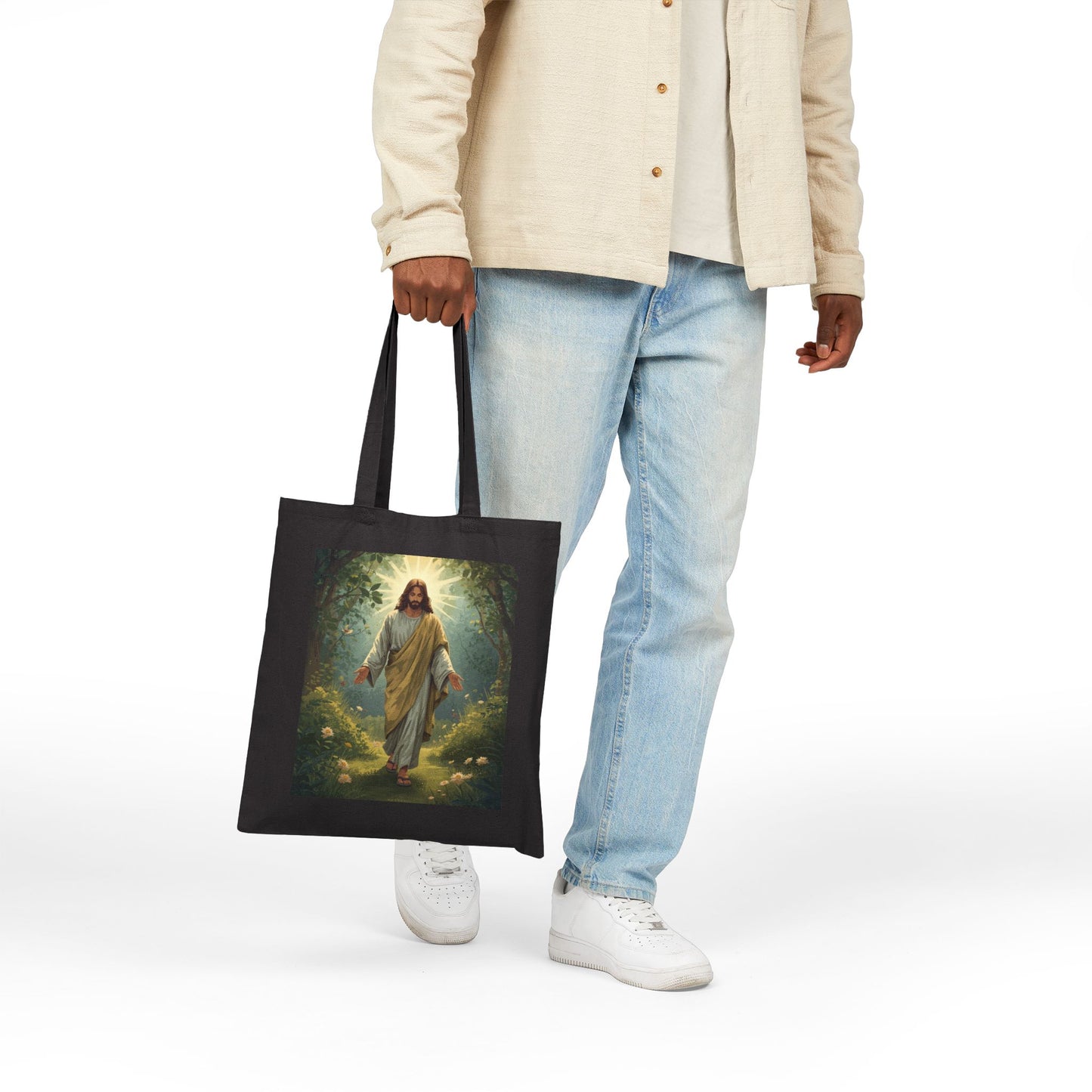 Jesus Tote Bag — Christian Canvas Tote