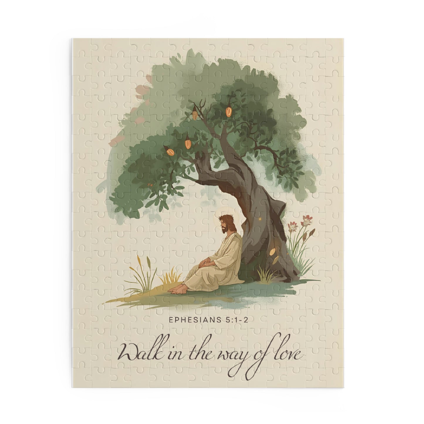 Christian Puzzle — "Walk in the Way of Love" (Ephesians 5:1-2)