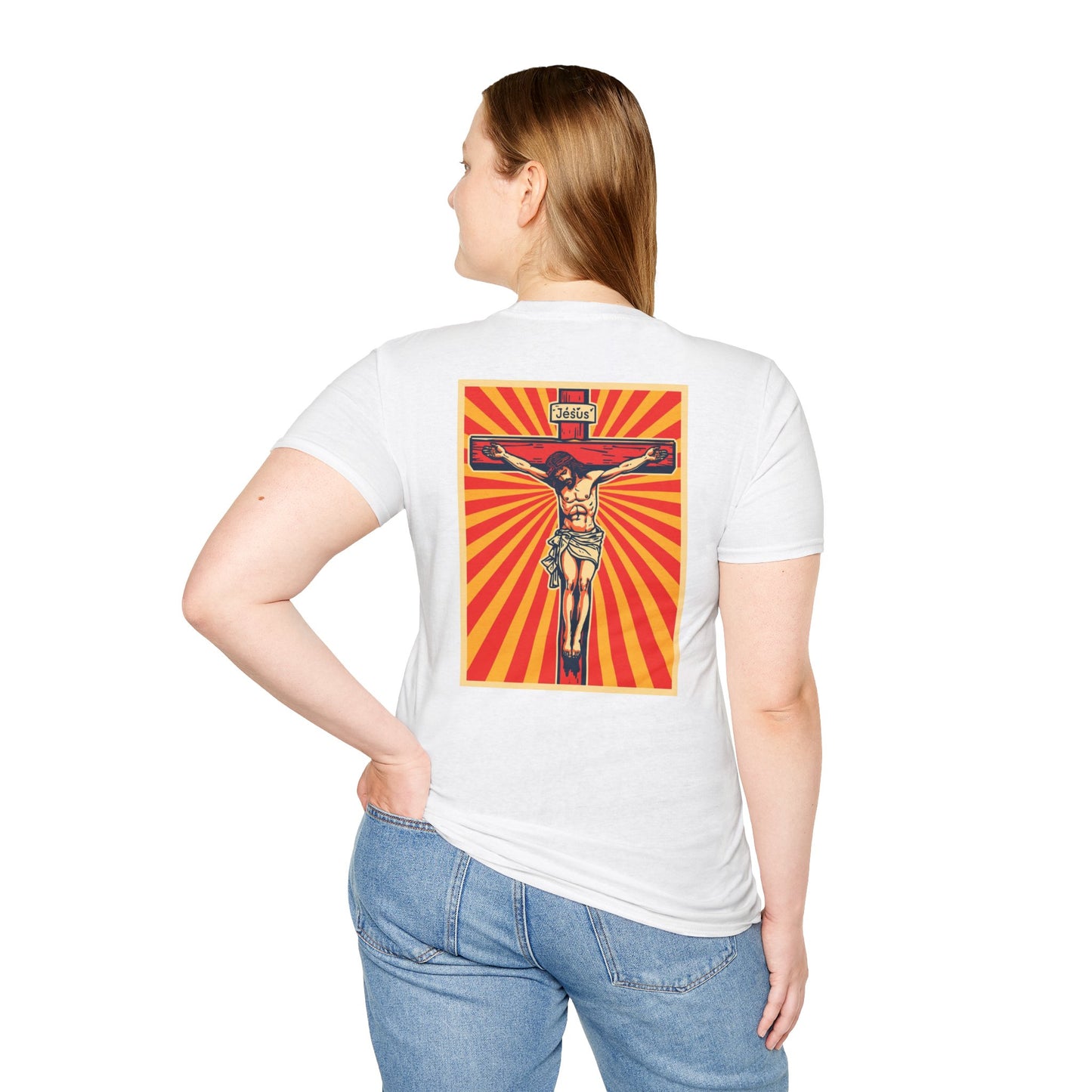 Jesus Pop Style Graphic T-shirt
