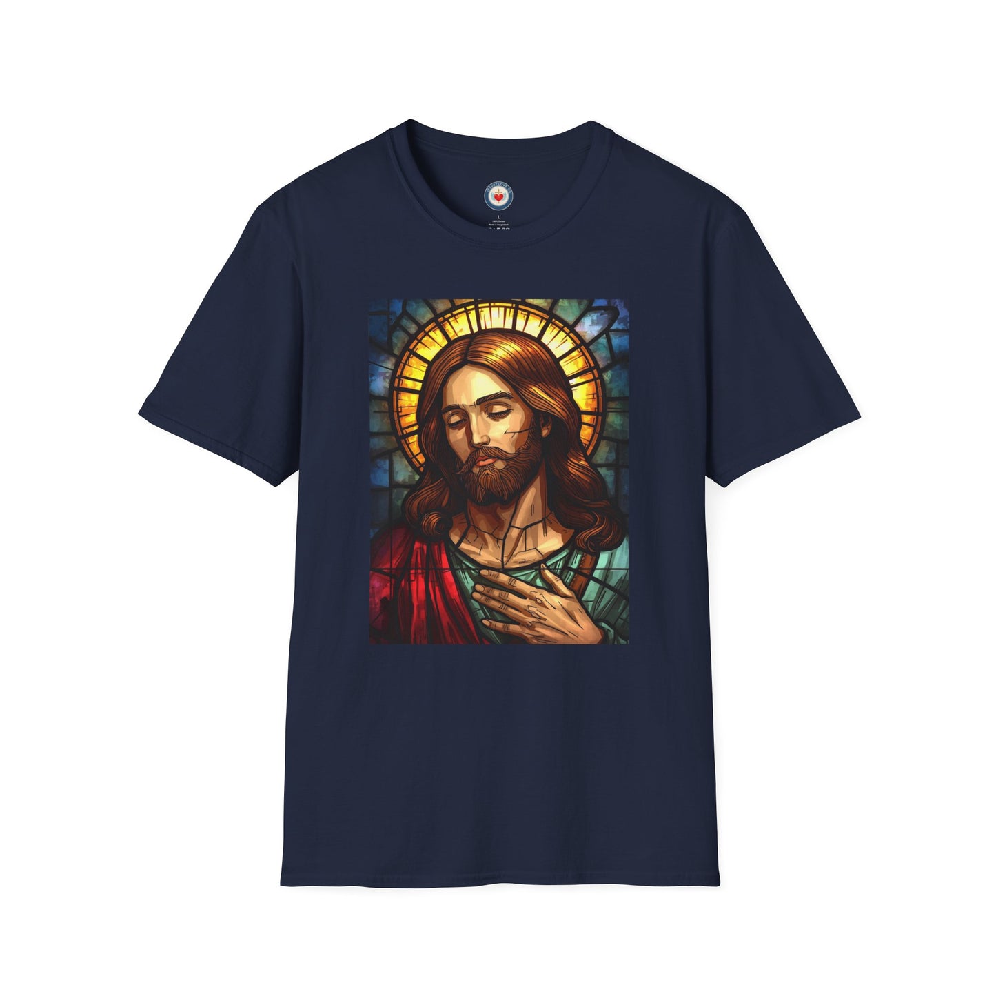 Jesus Stained Glass T-Shirt