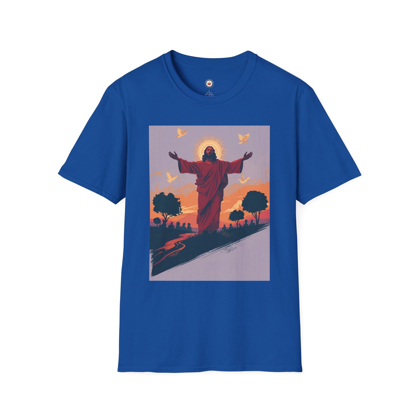 Christian Jesus Resurrection T-Shirt — Sunrise Savior Graphic Tee