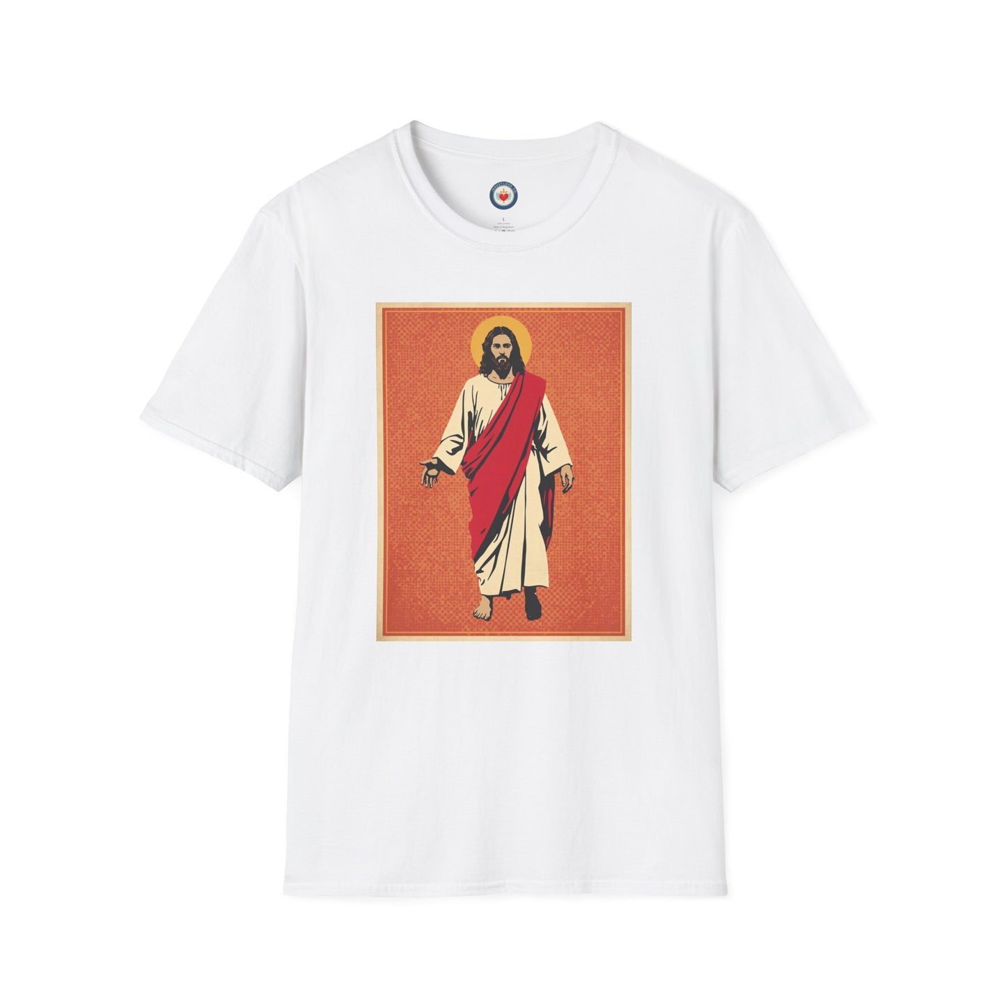 Jesus Pop Art T-Shirt — Colorful Faith Graphic Tee