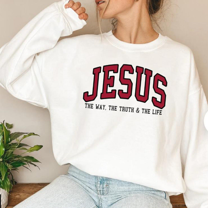 Jesus Is The Way crew neck
