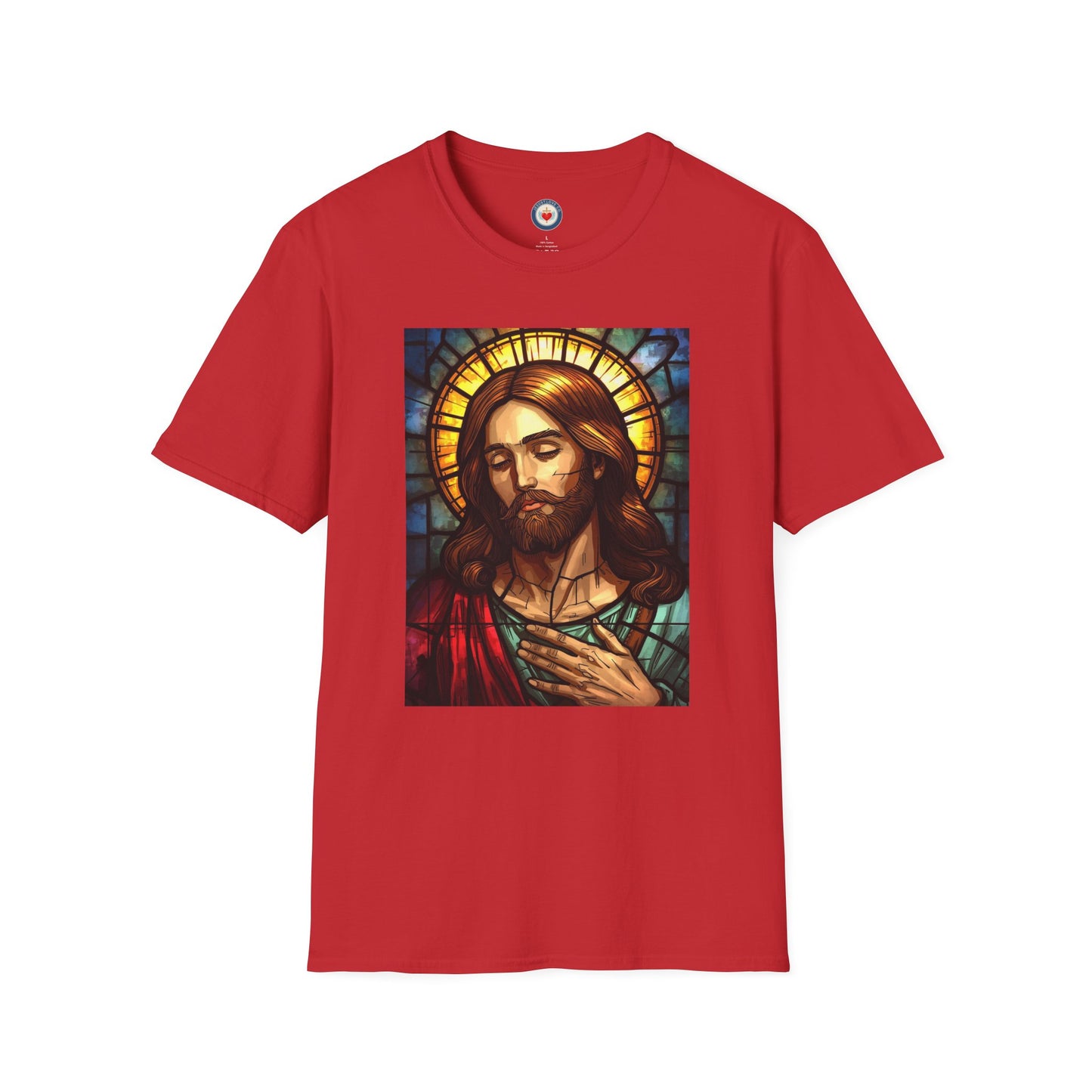 Jesus Stained Glass T-Shirt