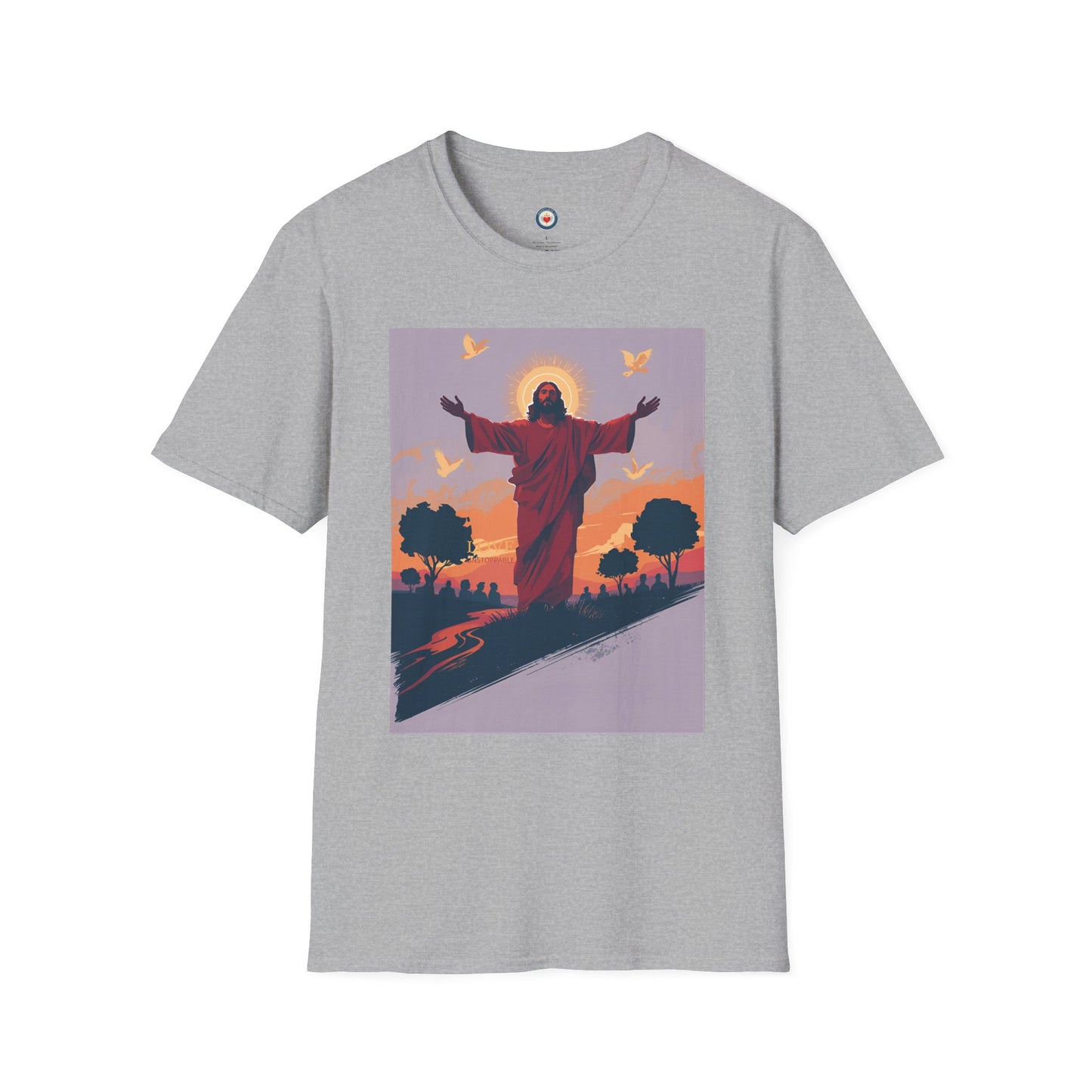Christian Jesus Resurrection T-Shirt — Sunrise Savior Graphic Tee