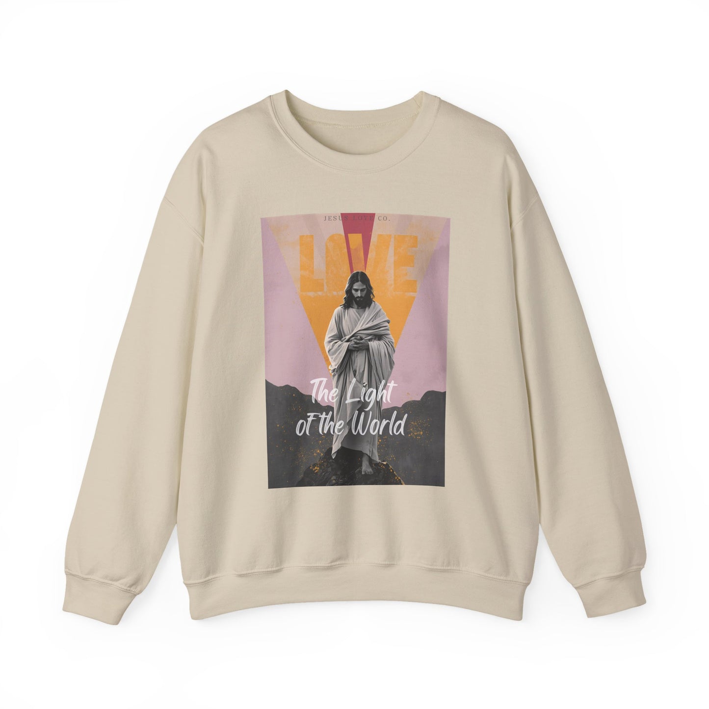 Light of the World Jesus Faith Sweatshirt