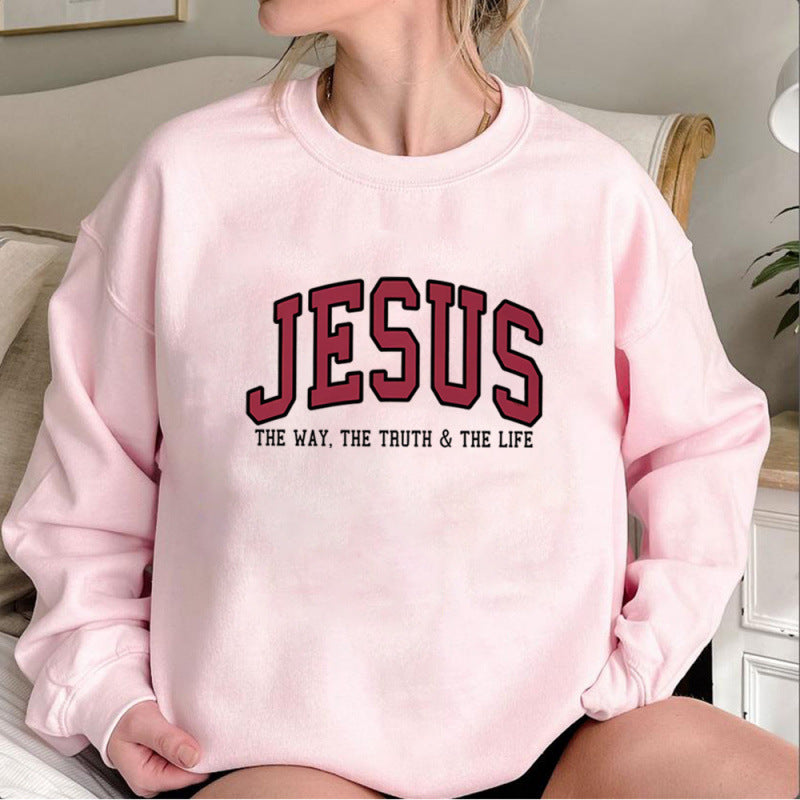Jesus Is The Way crew neck