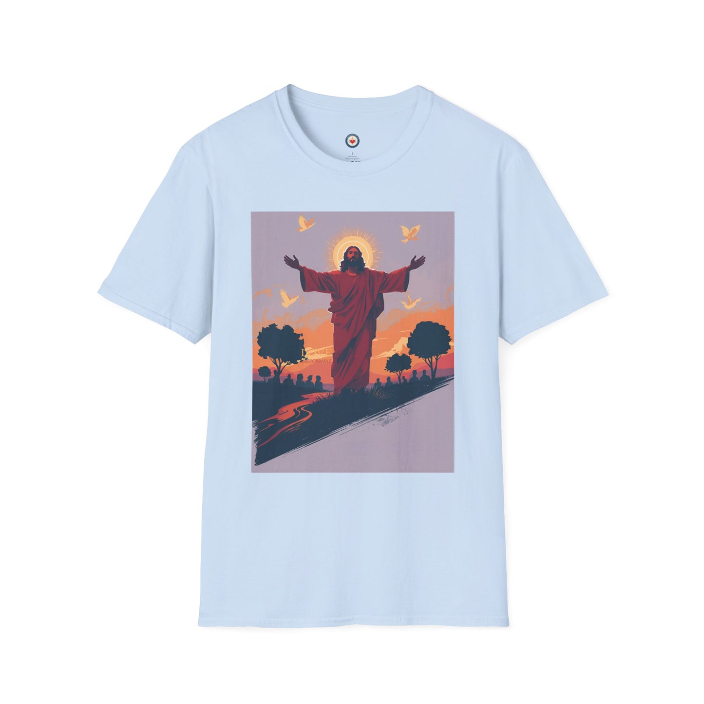 Christian Jesus Resurrection T-Shirt — Sunrise Savior Graphic Tee