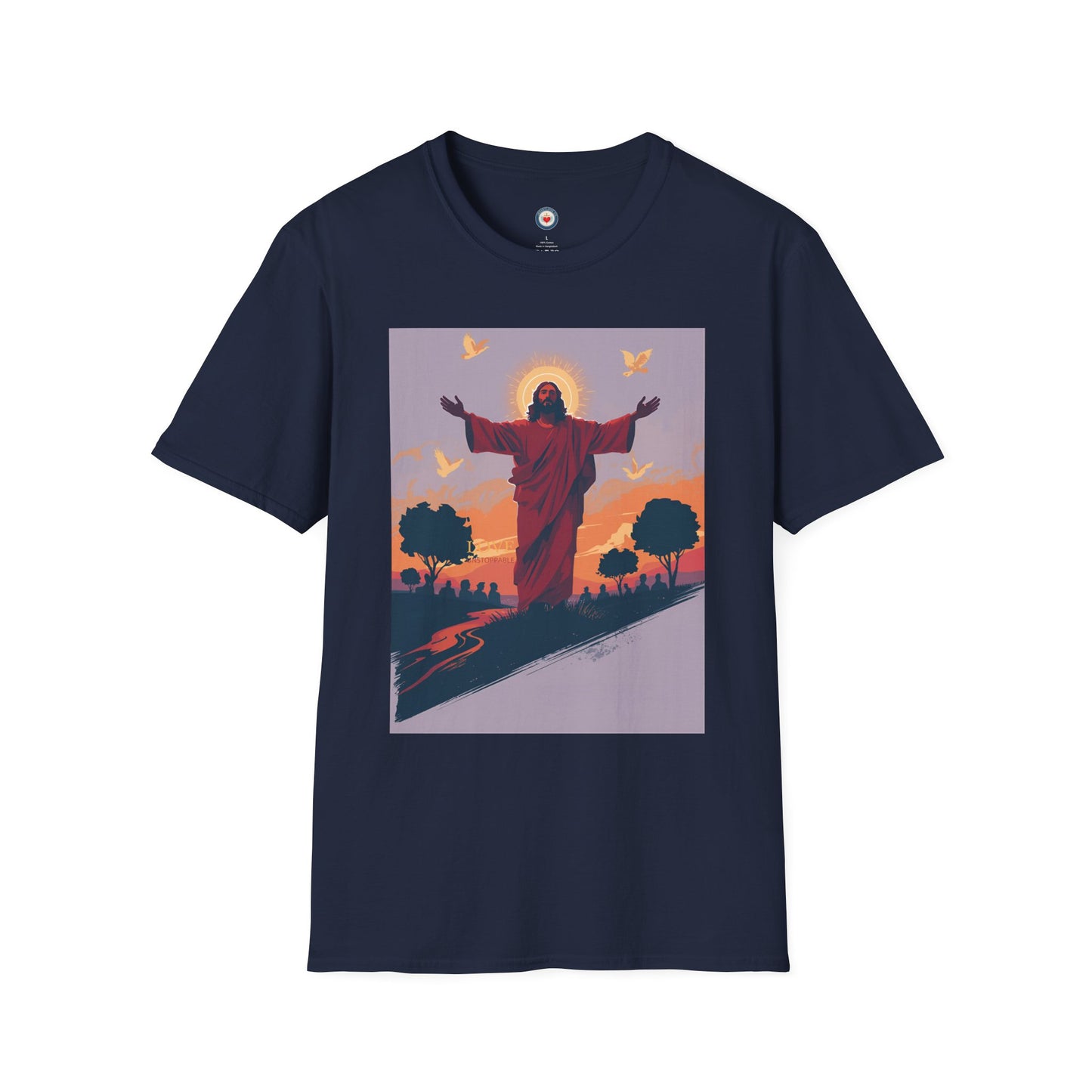 Christian Jesus Resurrection T-Shirt — Sunrise Savior Graphic Tee
