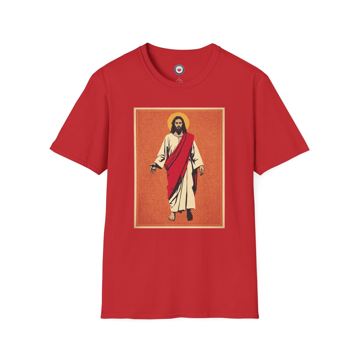 Jesus Pop Art T-Shirt — Colorful Faith Graphic Tee