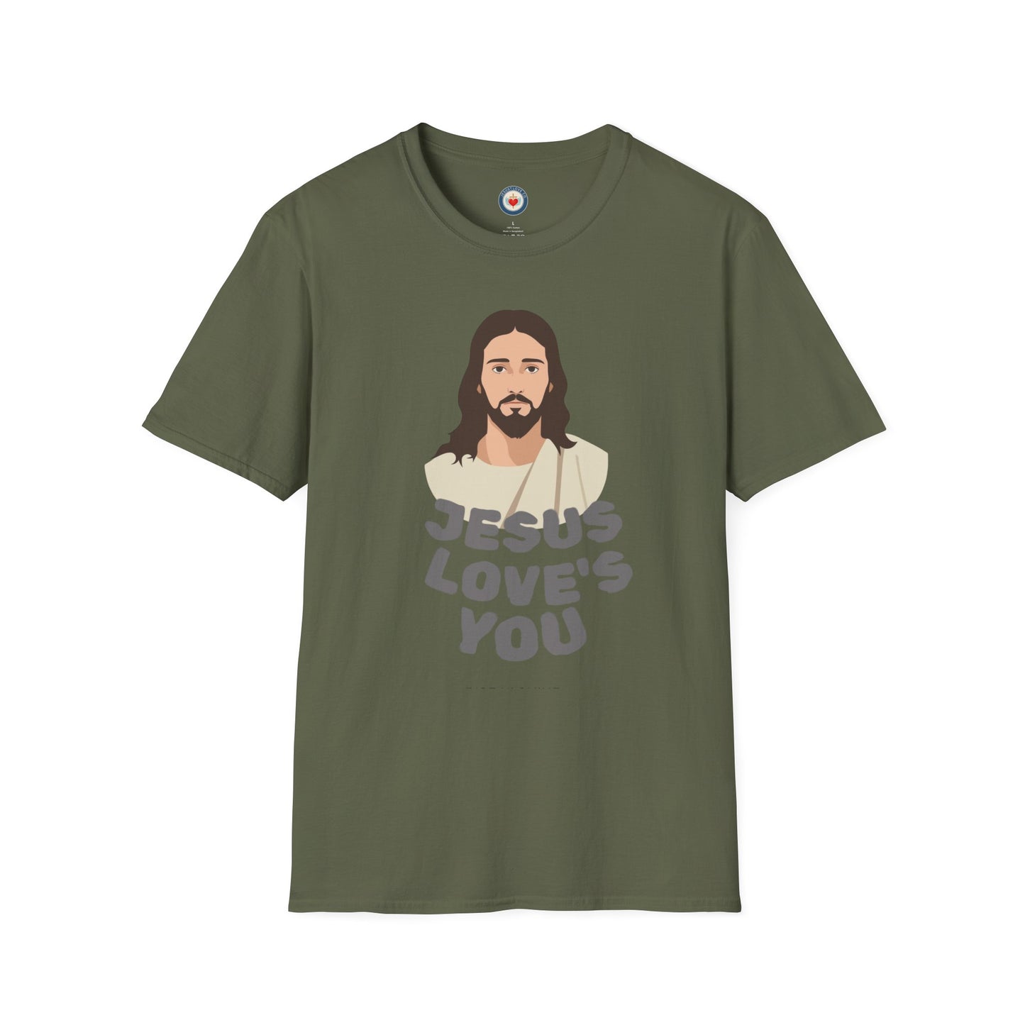 Jesus Loves You T-Shirt — Christian Faith Tee with Loving Message